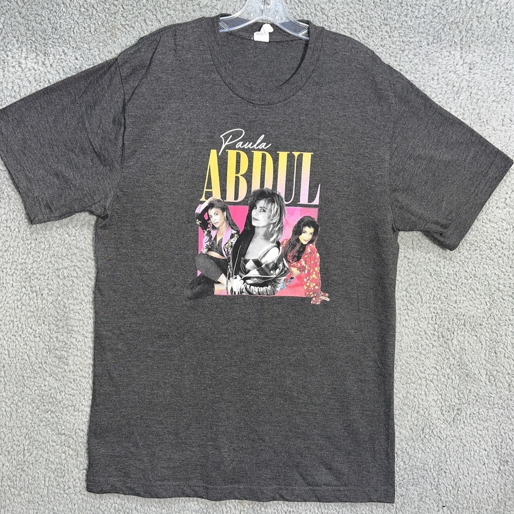 Paula Abdul T Shirt Women's Size XL‎ Black Tour Concert Merch 2024 Tee